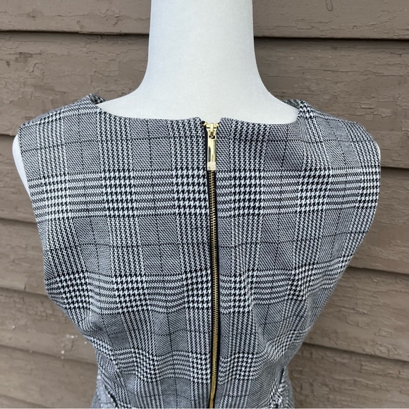 Calvin Klein plaid belted fit and flare dress! - Picture 8 of 9